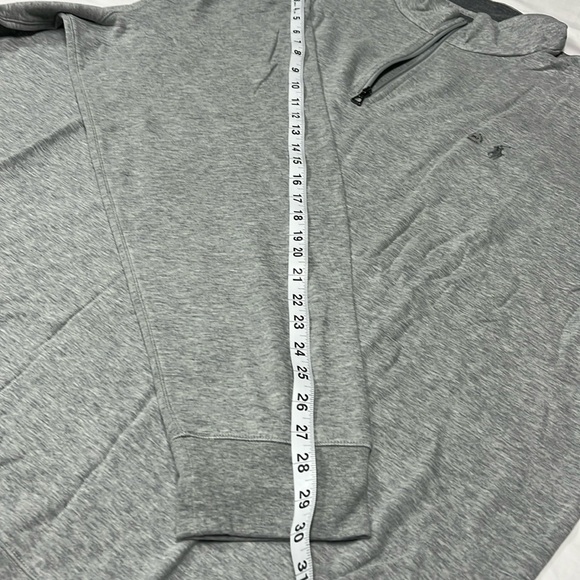 Polo Ralph Lauren Men's Luxury Quarter-Zip Pullover. 58% polyester 42% cotton - Picture 7 of 15